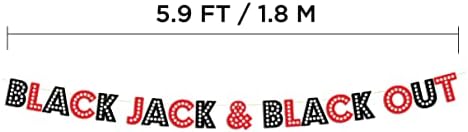 Las Vegas Birthday Casino Themed Glitter Banner