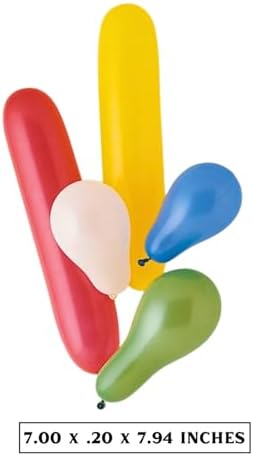 Vibrant Assorted Party Latex Balloons Pack Of 50