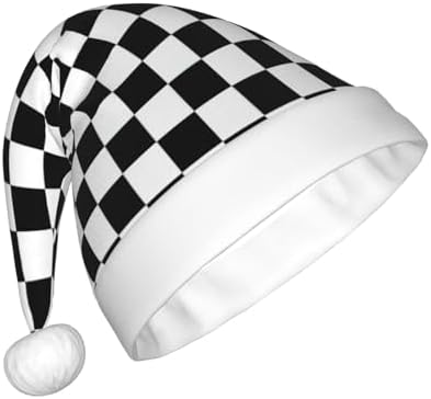 QINZHENG Personalized Santa Hat Christmas Decoration for Women