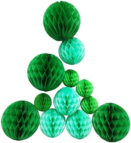 Honeycomb Balls Party Decorations Set 12 Pieces