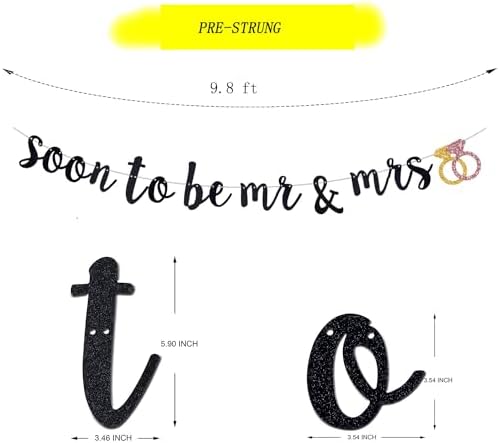 Soon To Be Mr Mrs Banner Wedding Decor