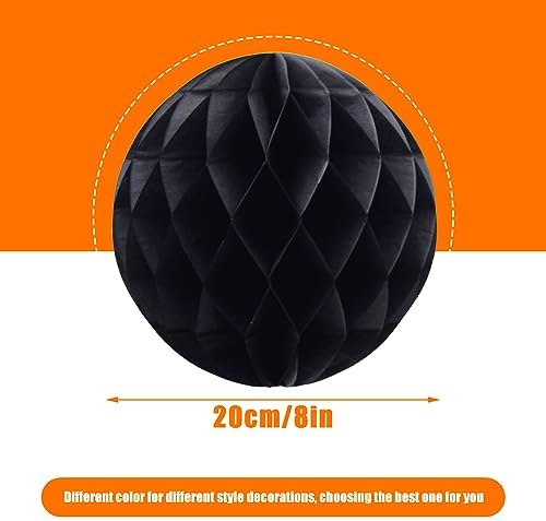 Ruidee 8 Piece Paper Honeycomb Balls Party Decor