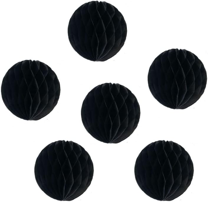 6PCS Paper Honeycomb Balls for Party Decorations