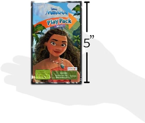 Disney 24 Moana Mini Party Favors Set for Girls Kids
