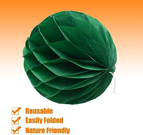 Ruidee 8 Piece Paper Honeycomb Balls Party Decorations