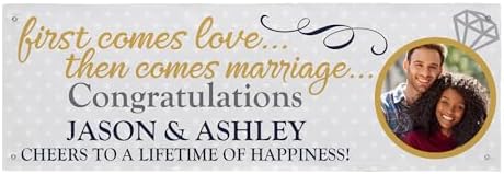 Lets Make Memories Custom Engagement Banner - 6 ft