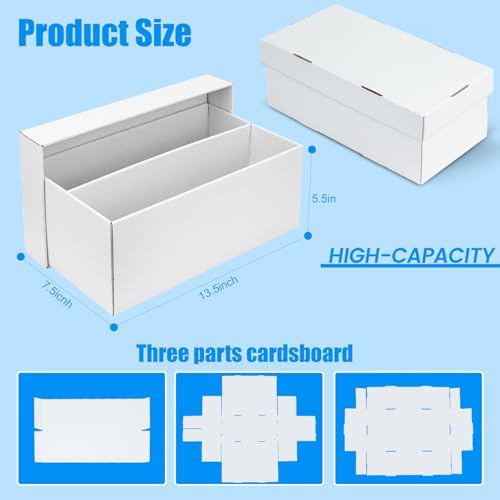 2 Pack Trading Card Storage Box for 88 PSA Slab Cards