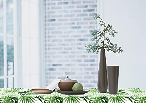 2Pcs Palm Leaves Table Covers for Summer Party Decor