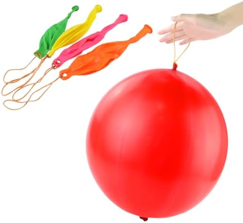 Rubfac 25 Neon Punch Balloons for Kids