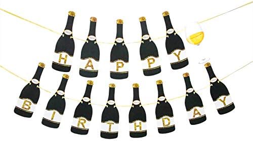 Colorful Birthday Banner for Adult Parties