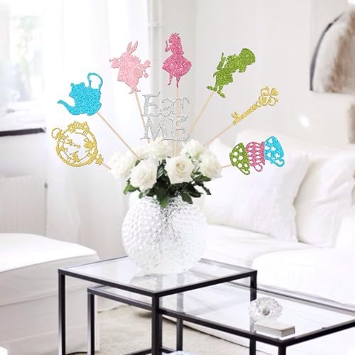 16PCS Magic Alice Centerpiece Sticks Floral Decor