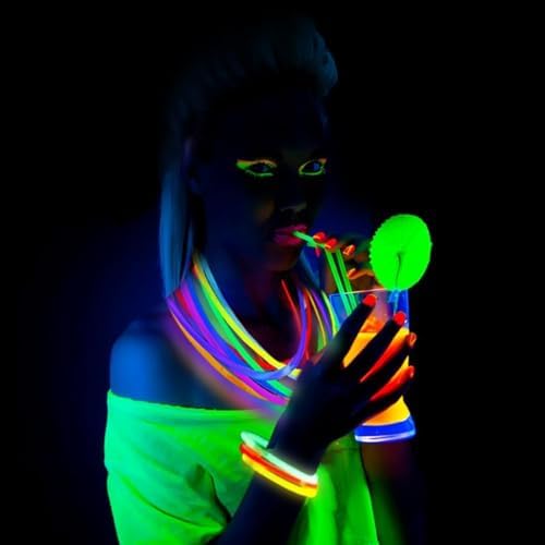 Ammy Glow 205 Pcs Glow Sticks Party Pack