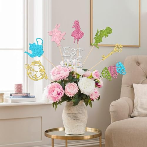 16PCS Magic Alice Centerpiece Sticks Floral Decor