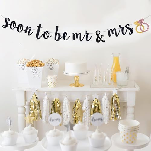 Soon To Be Mr Mrs Banner Wedding Decor