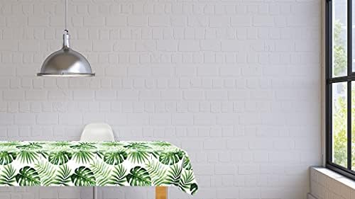2Pcs Palm Leaves Table Covers for Summer Party Decor