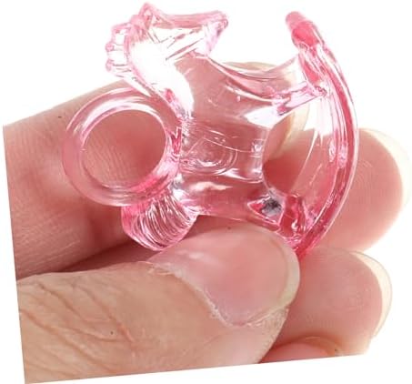 48pcs Acrylic Rocking Horse Statues for Shower Decor