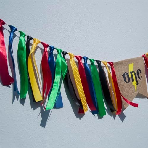 Magical Wizard 1st Birthday Party Banner