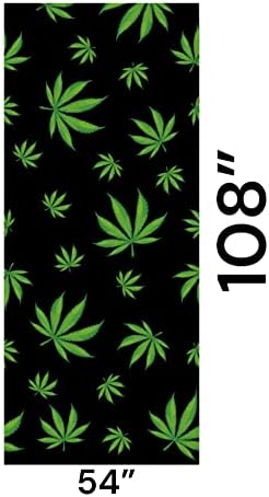 Oojami Tropical Fern Leaf Table Covers Set of 4