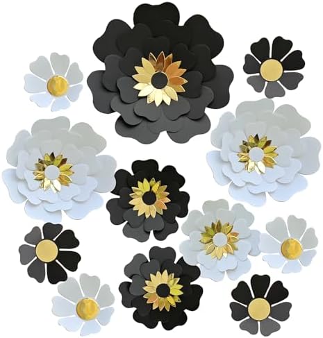 Paper Flower Decor Set for Events and Home Use