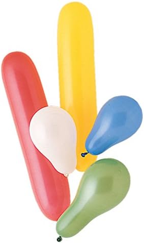 Vibrant Assorted Party Latex Balloons Pack Of 50