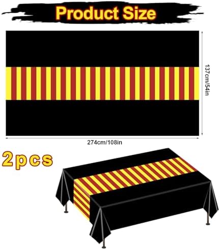 2pcs Wizard Tablecloth Halloween Party Decor
