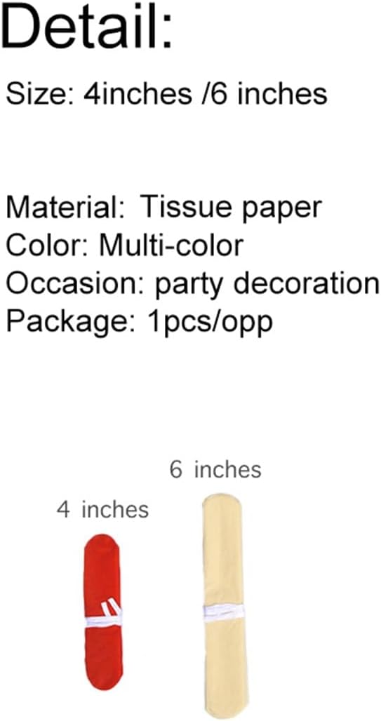 Queenbox 9PCS 4-6in Tissue Pom Poms Decorations