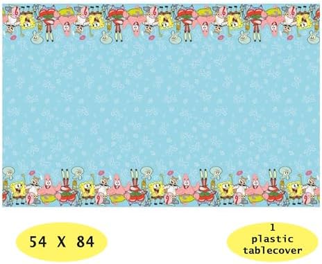 LLILYKAI SpongeBob Party Supplies Pack