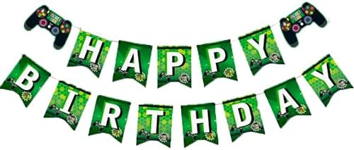 Game Theme Birthday Banner for Kids and Adults