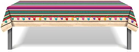 4-Pack Mexican Fiesta Party Tablecloths