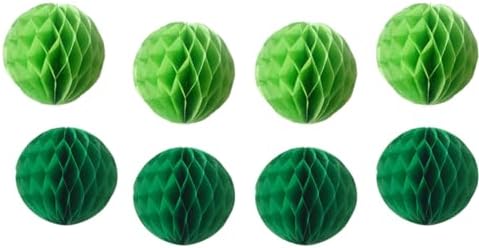 8PCS 10 Inch Paper Honeycomb Balls for Decorations