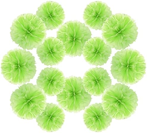 Ylys Love Tissue Pom Poms Decor 20pcs 6in 8in