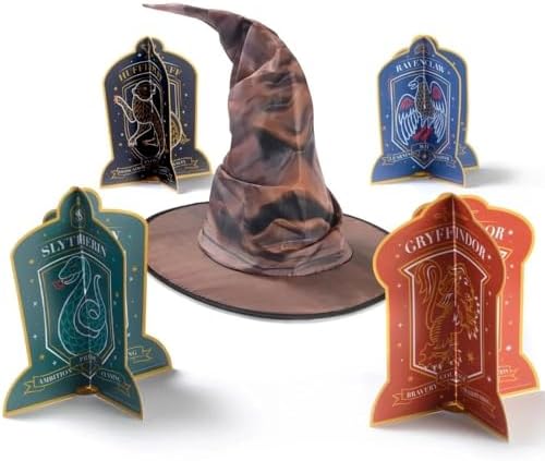Amscan Harry Potter Hogwarts United 3D Paper Centerpiece Set of 5