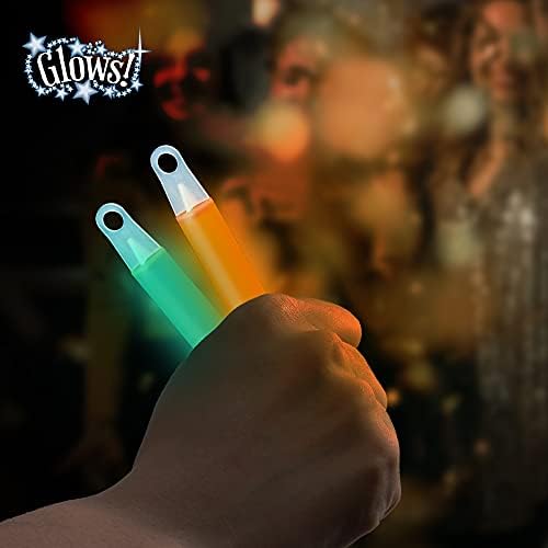 Glow Fever 100 Glow Sticks with Lanyards