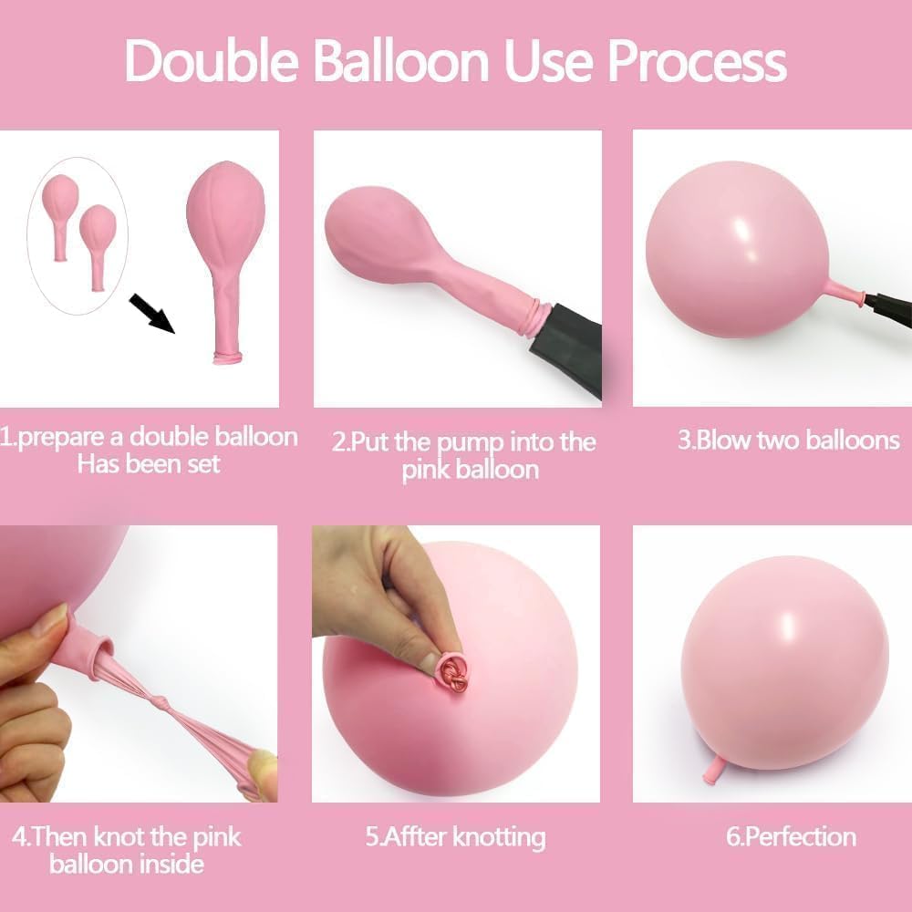 Pinbra Pastel Balloon Garland Kit