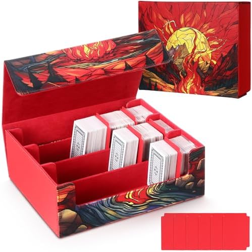 1800 PU Card Storage Box with Magnetic Closure 1