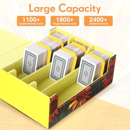 1800 PU Card Storage Box with Magnetic Closure