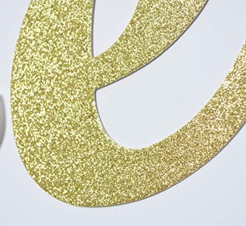 Gold Glitter Stock The Bar Banner Wedding Decor