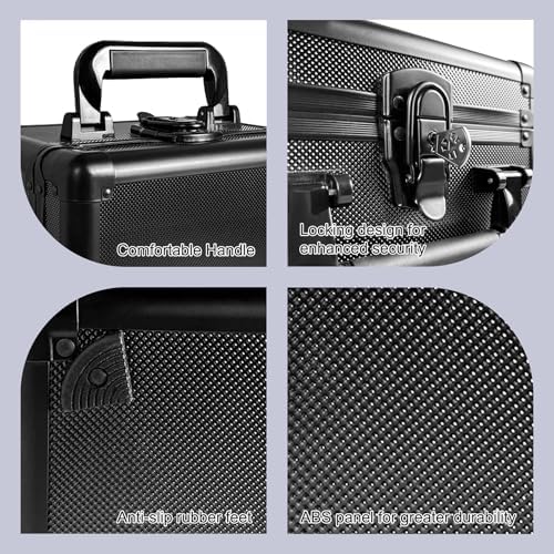 Aluminum Alloy Graded Card Storage Box with Silver Finish