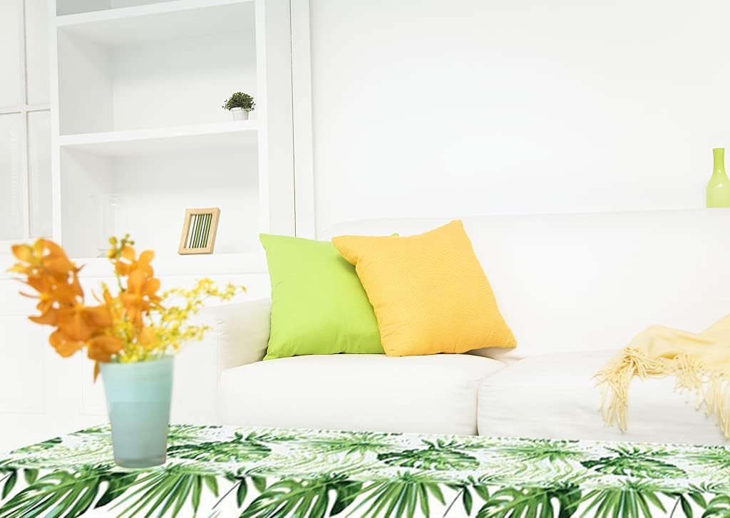 2Pcs Palm Leaves Table Covers for Summer Party Decor