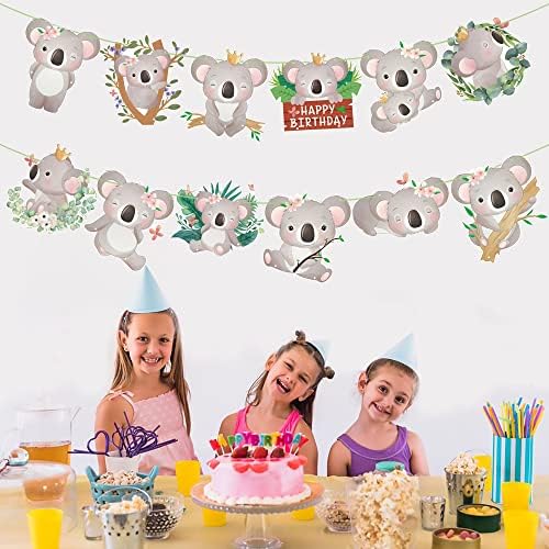 Koala Birthday Decorations Door Signs Banners Party Supplies