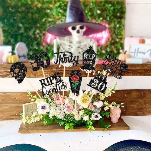 16 pcs Death to My 20s Centerpiece Sticks
