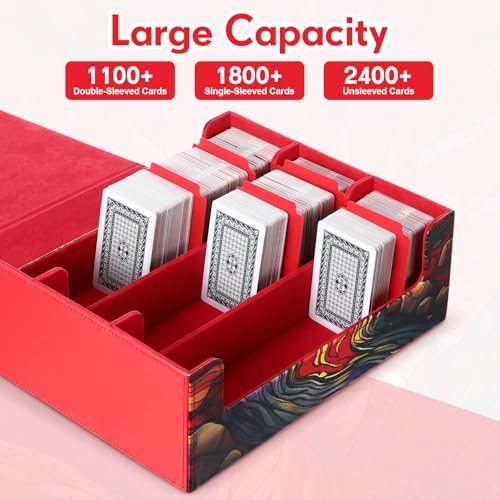 1800 PU Card Storage Box with Magnetic Closure 1