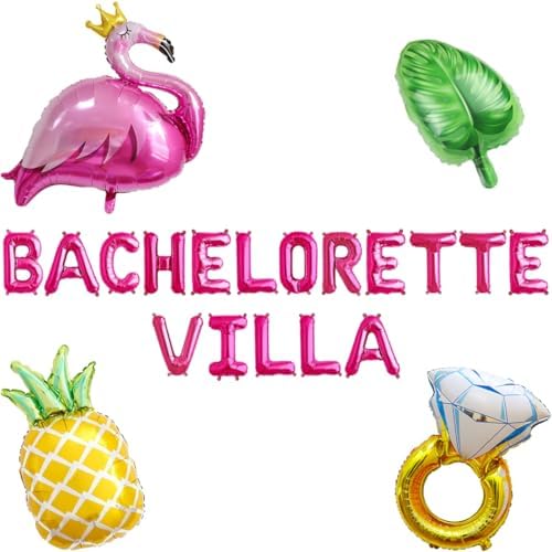Bachelorette Villa Balloon Banner Decorations