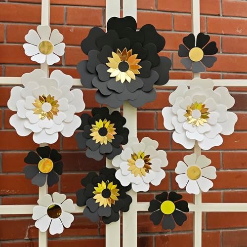 Paper Flower Decor Set for Events and Home Use