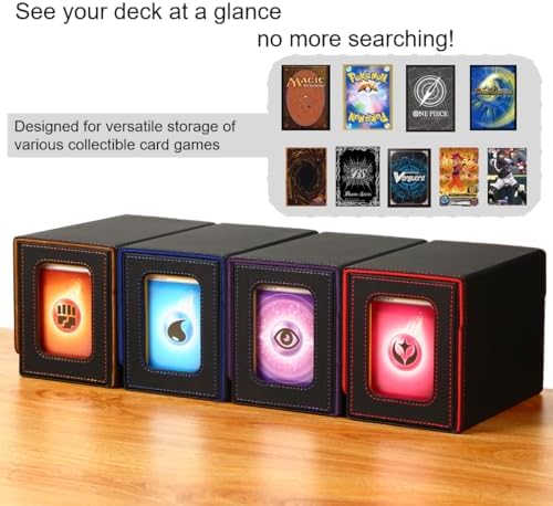 Commander Deck Box with Dice Tray and 2 Dividers