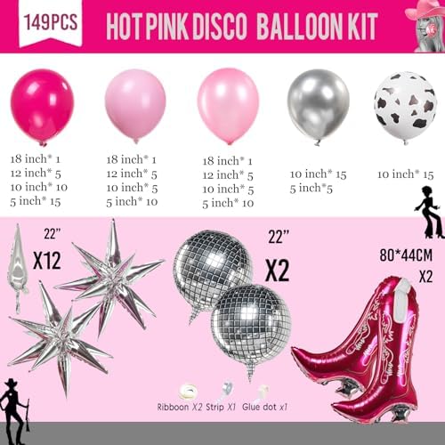 Farm Cowgirl Balloon Garland Kit 120 Balloons