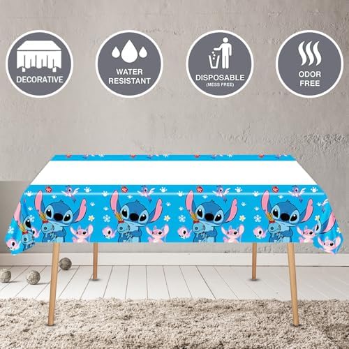 Stitch Party Supplies 20 Plates 20 Napkins 1 Tablecover