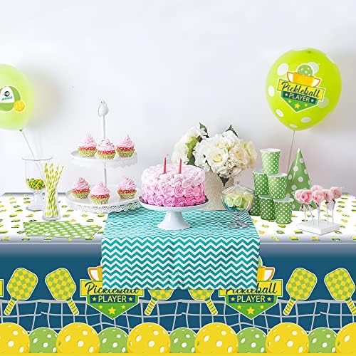 Pickleball Table Cover Set of 3 Waterproof Plastic Tablecloth