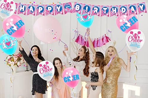 Cheerleading Birthday Party Decorations Set