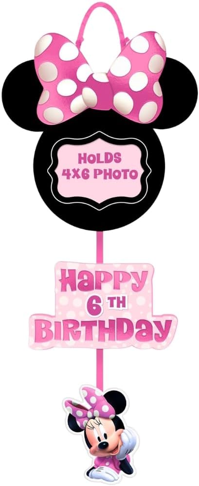 Minnie Mouse Forever Personalized Photo Sign - 1075 x 245 Inches